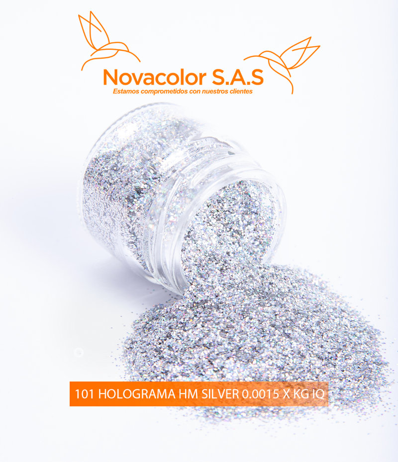101 HOLOGRAMA HM SILVER 0 0015 X KG IQ