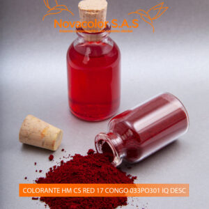 COLORANTE HM CS RED 17/ CONGO 033PO301 IQ DESC