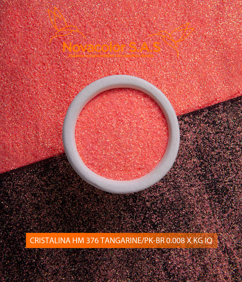 CRISTALINA HM 376 TANGARINE/PK-BR 0.008 X KG IQ