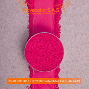 PIGMENTO HM CS FDYC RED 6 BARIUM LAKE/ FLAMINGO IQ