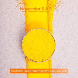 PIGMENTO HM CS FDYC YELLOW 5 LAKE 301L1705