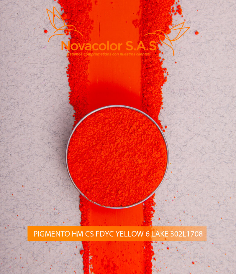 PIGMENTO HM CS FDYC YELLOW 6 LAKE 302L1708