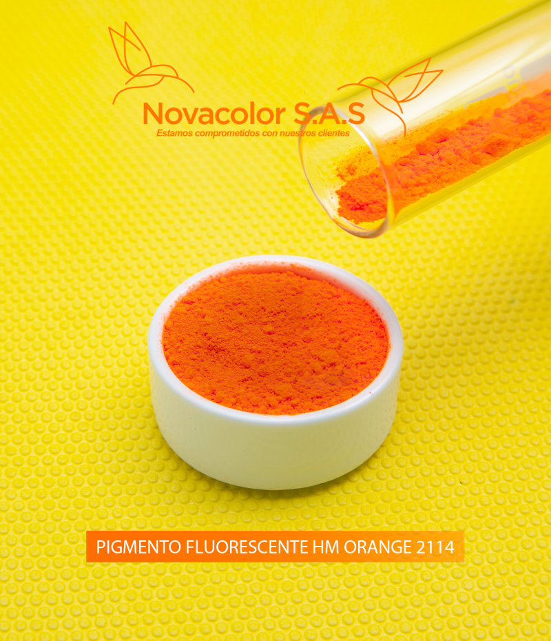 PIG. FLUORESCENTE HM ORANGE 2114
