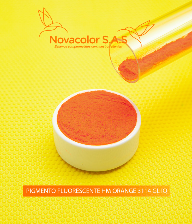 PIG. FLUORESCENTE HM ORANGE 3114 GL