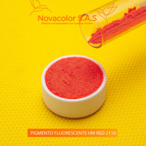 PIG. FLUORESCENTE HM RED 2116