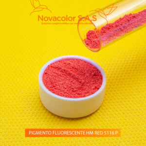 PIG. FLUORESCENTE HM RED 5116 P