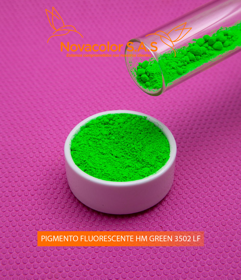 PIG. FLUORESCENTE HM GREEN 3502