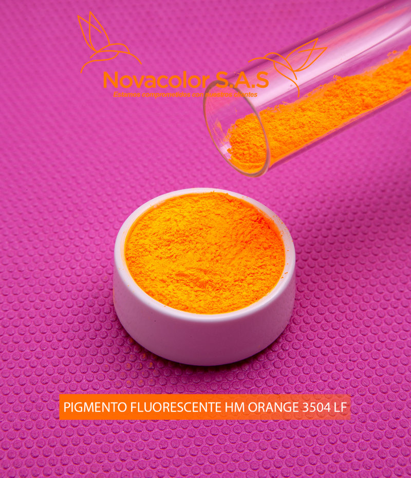 PIG. FLUORESCENTE HM ORANGE 3504