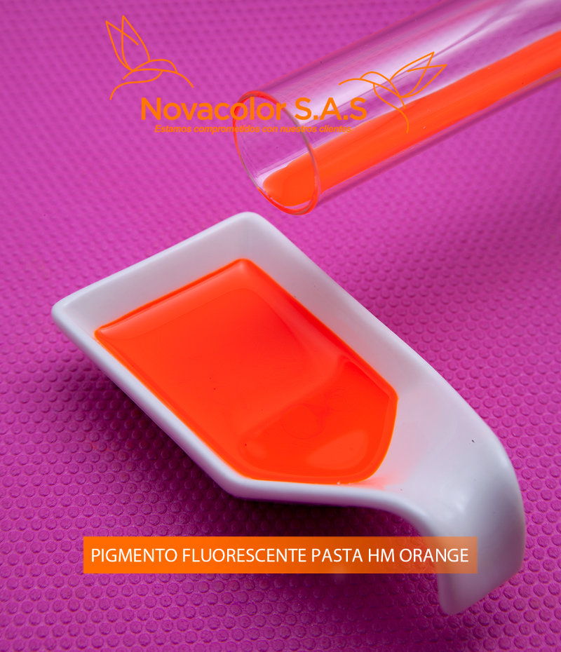 PIG. FLUORESCENTE PASTA HM ORANGE