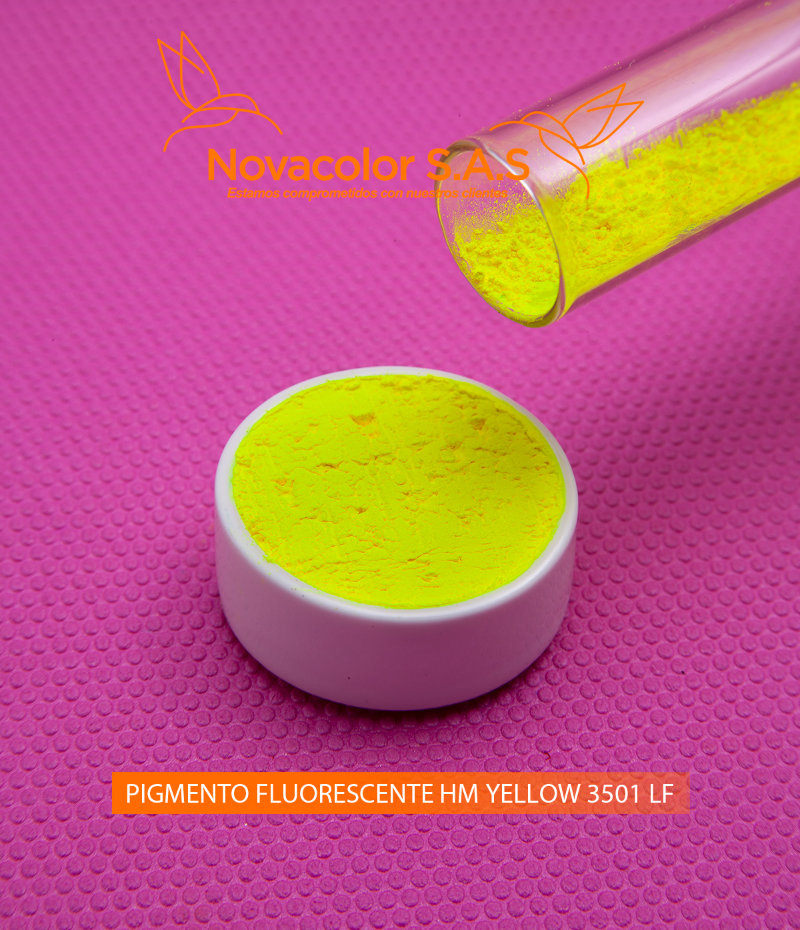 PIG. FLUORESCENTE HM YELLOW 3501