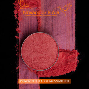 PIGMENTO PERLADO HM CS VIVID RED