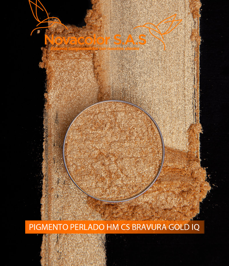 PIGMENTO PERLADO HM CS BRAVURA GOLD IQ
