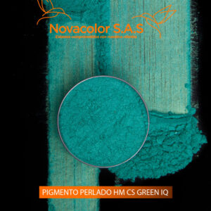 PIGMENTO PERLADO HM CS-GREEN IQ