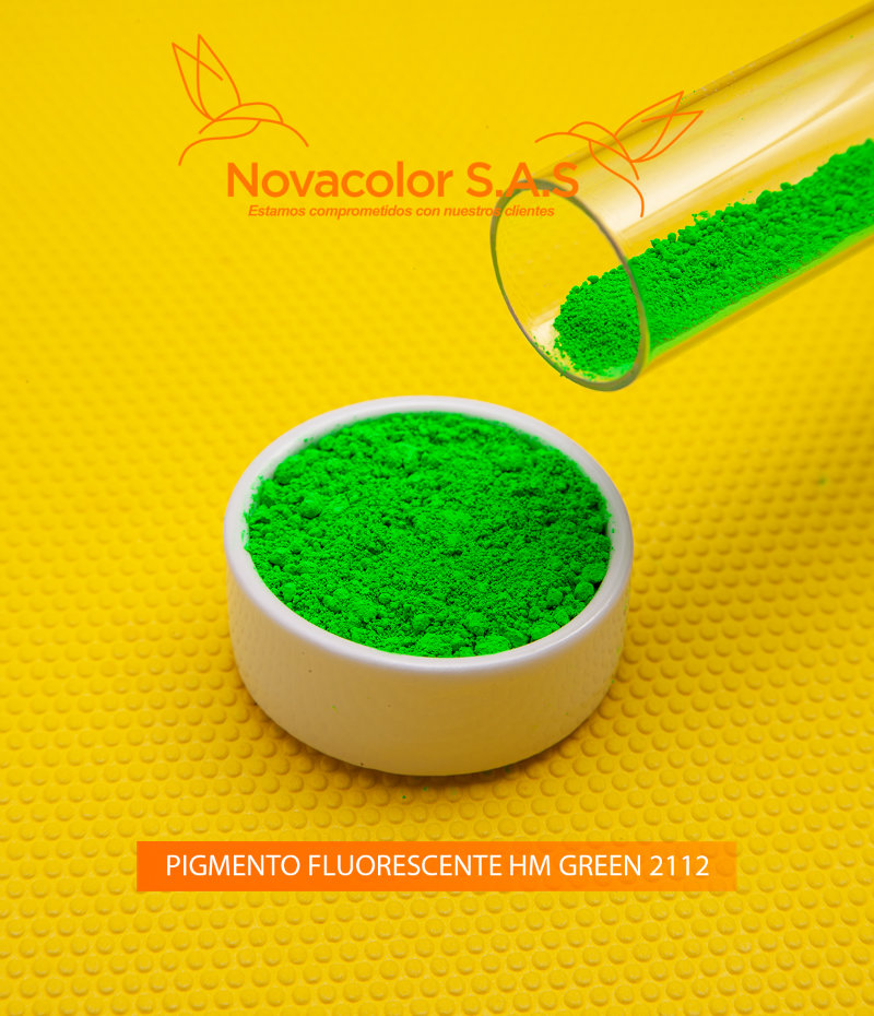 PIG. FLUORESCENTE HM GREEN 2112