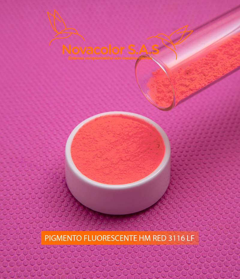 PIG. FLUORESCENTE HM RED 3116 LF
