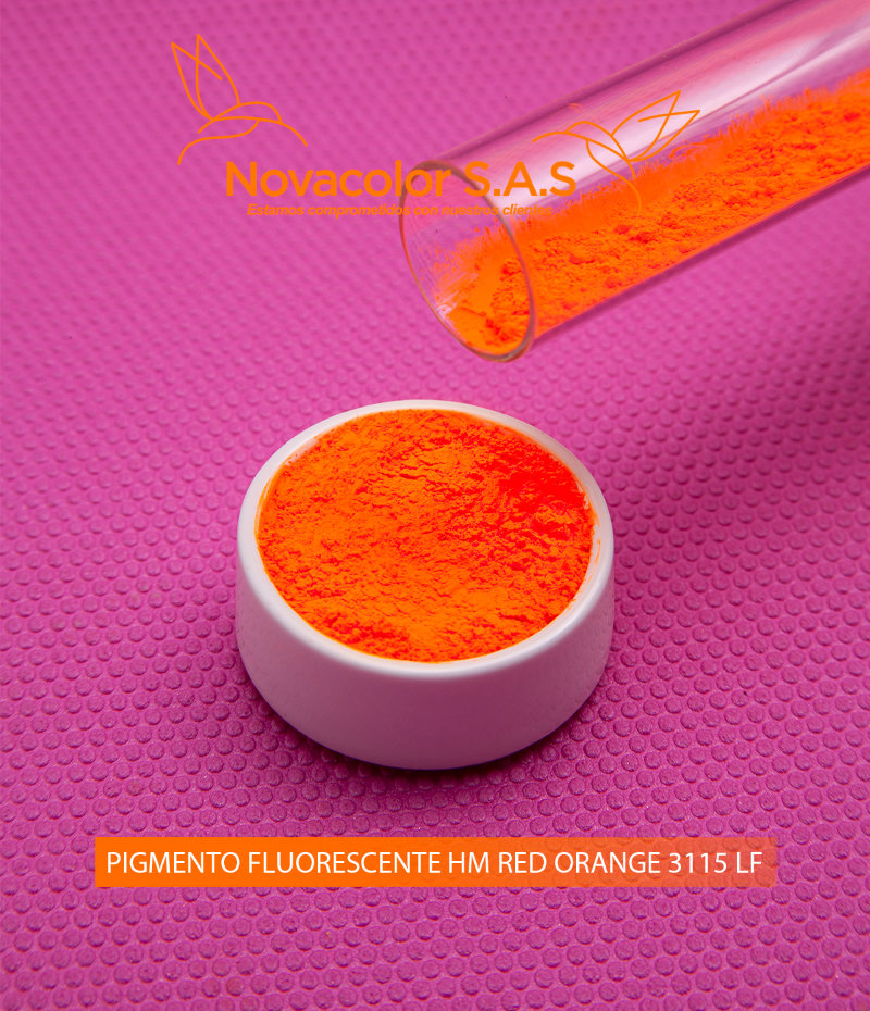 PIG. FLUORESCENTE HM RED ORANGE 3115 LF