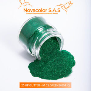 20 UP GLITTER HM CS GREEN 0.004 IQ