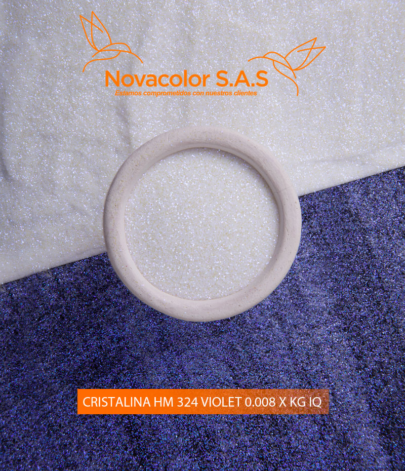 CRISTALINA HM 324 VIOLET 0.008 X KG IQ