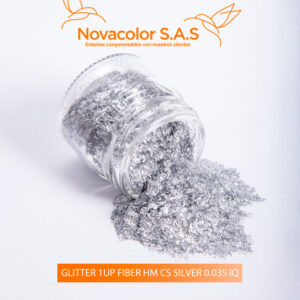 GLITTER 1 UP FIBER HM CS SILVER 0.035 IQ