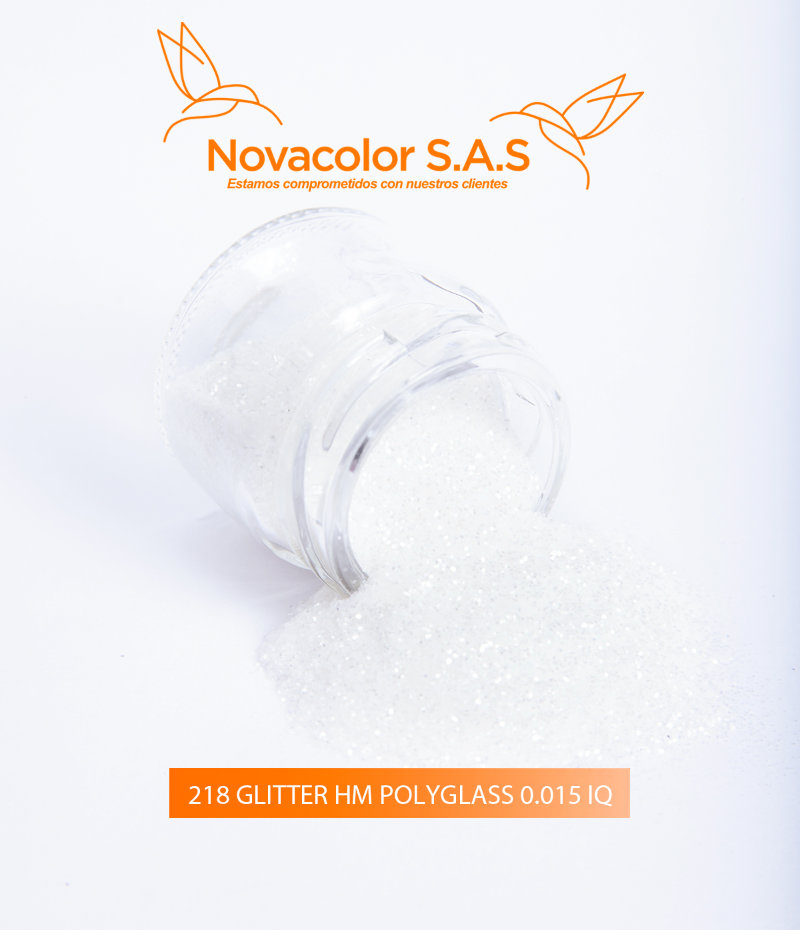 218 GLITTER POLYGLASS 0.015